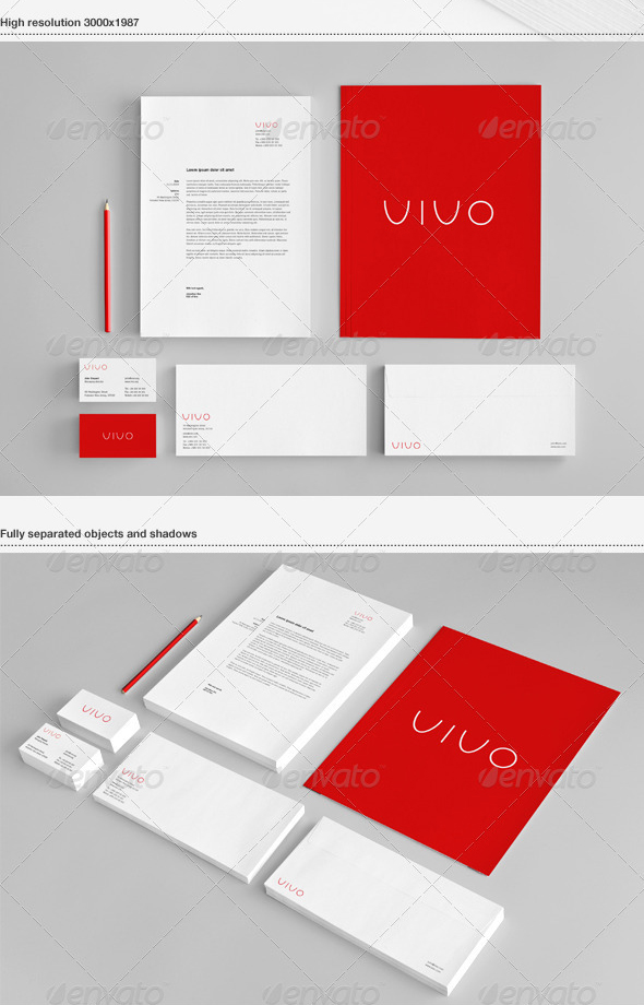 Free Stationery Mockup