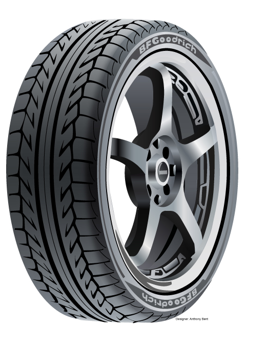 free clip art car tires - photo #32