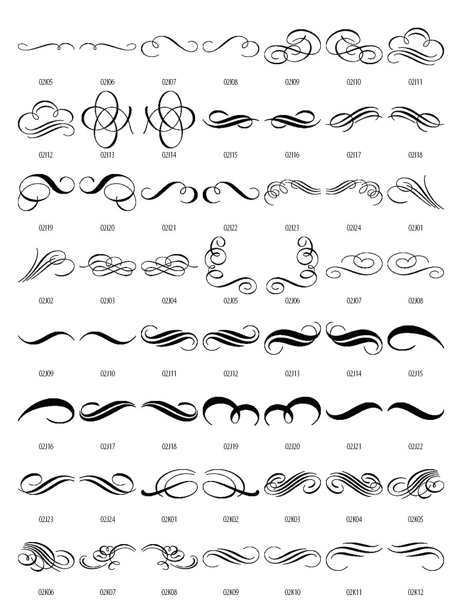 Free Vector Decorative Scroll Clip Art