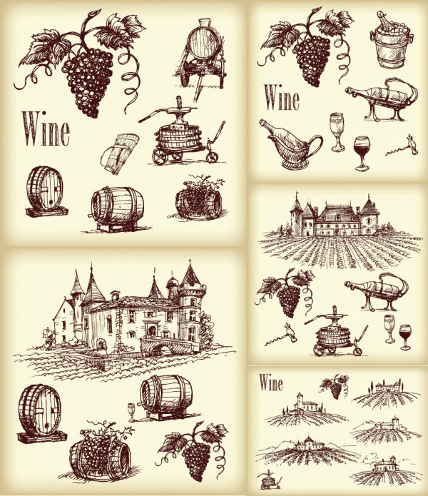 13 Wine Vector Free Images