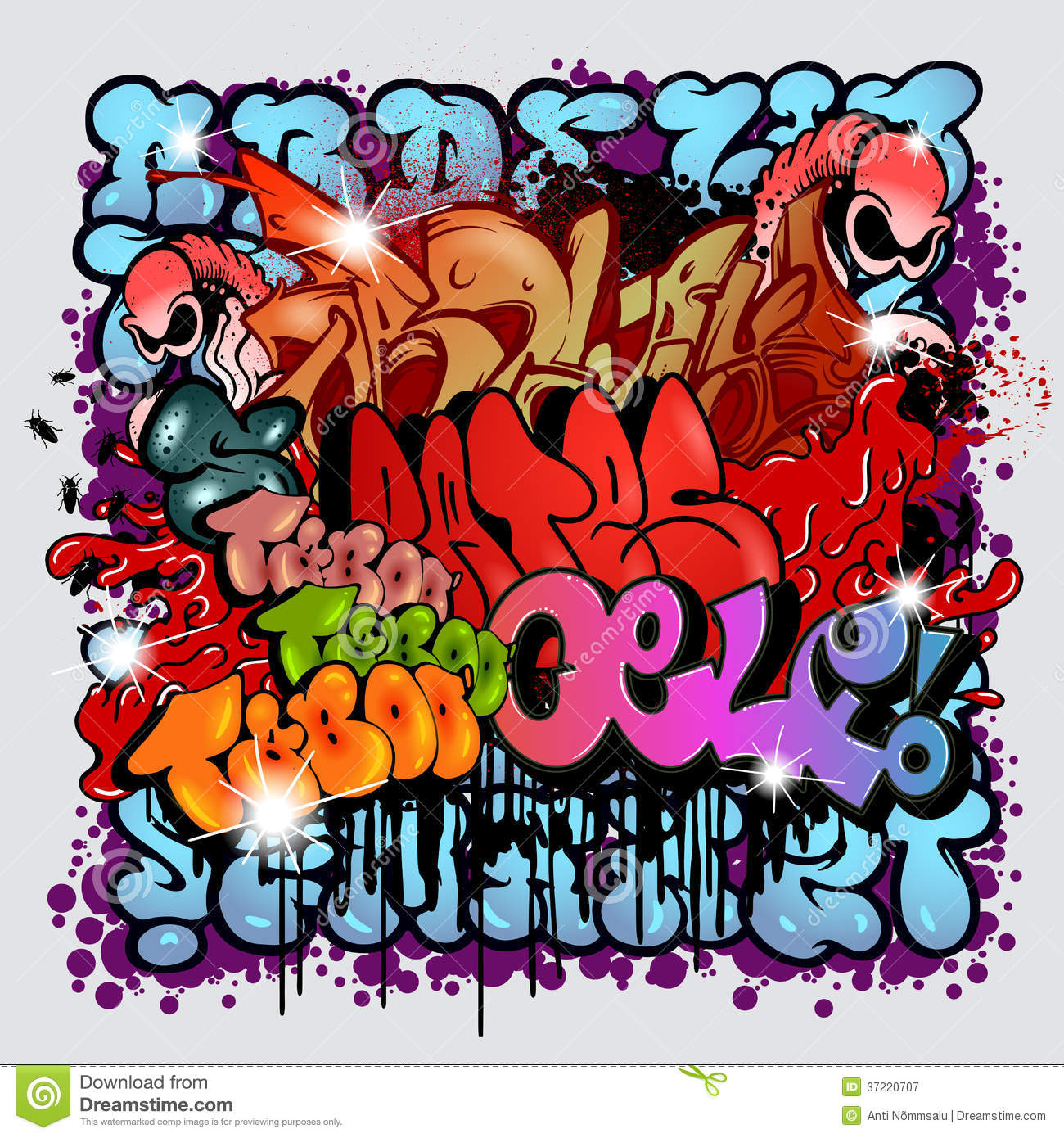 Graffiti Street Art Vector