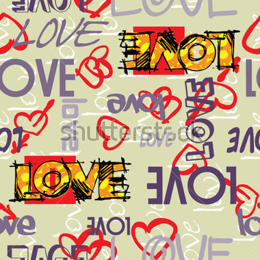 Graffiti Vector Graphics Pattern