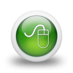 Green Computer Mouse Icon