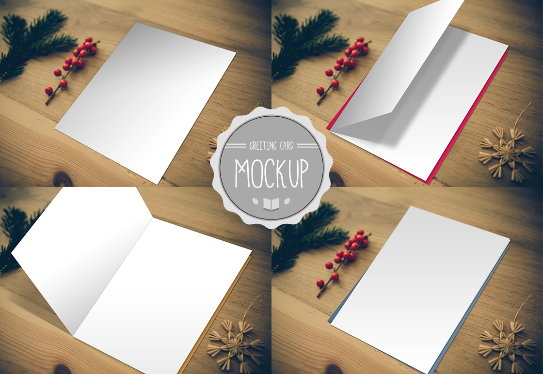 Greeting Card Mockup