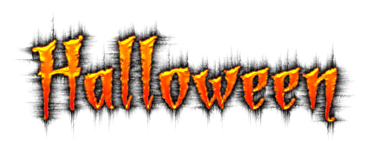 Halloween Word Art