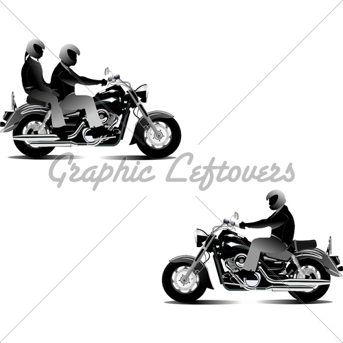 Harley-Davidson Motorcycle Silhouette