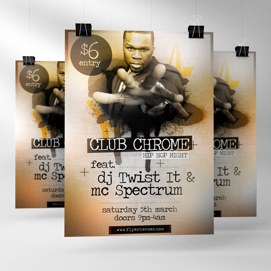 Hip Hop Flyer Templates Free