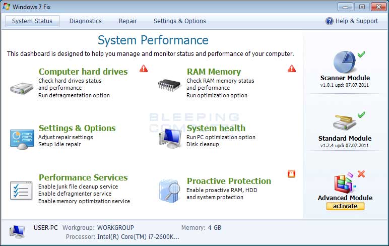 How to Repair Windows 7