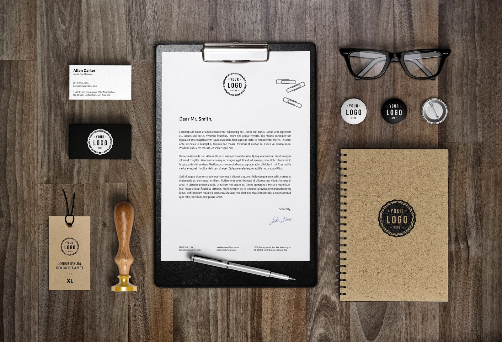 Identity Branding Mock-Up