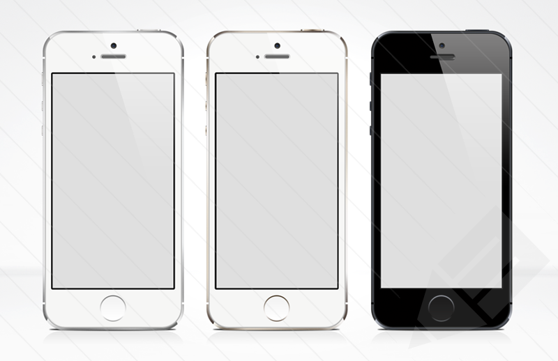 iPhone 5S Mockups Psd Free