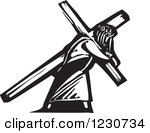 Jesus Carrying the Cross Clip Art