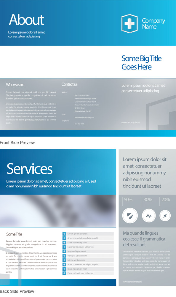 Leaflet Template Free Leaflet Template Free