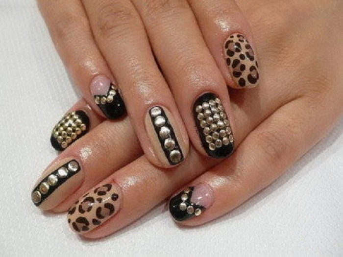 Leopard Acrylic Nails Designs Leopard Acrylic Nails Designs