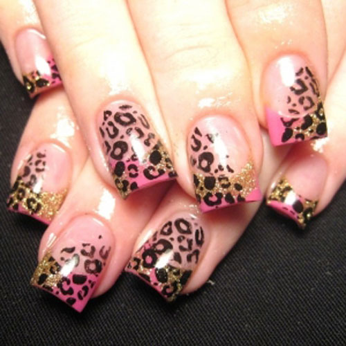 Leopard Nail Art Designs Leopard Nail Art Designs