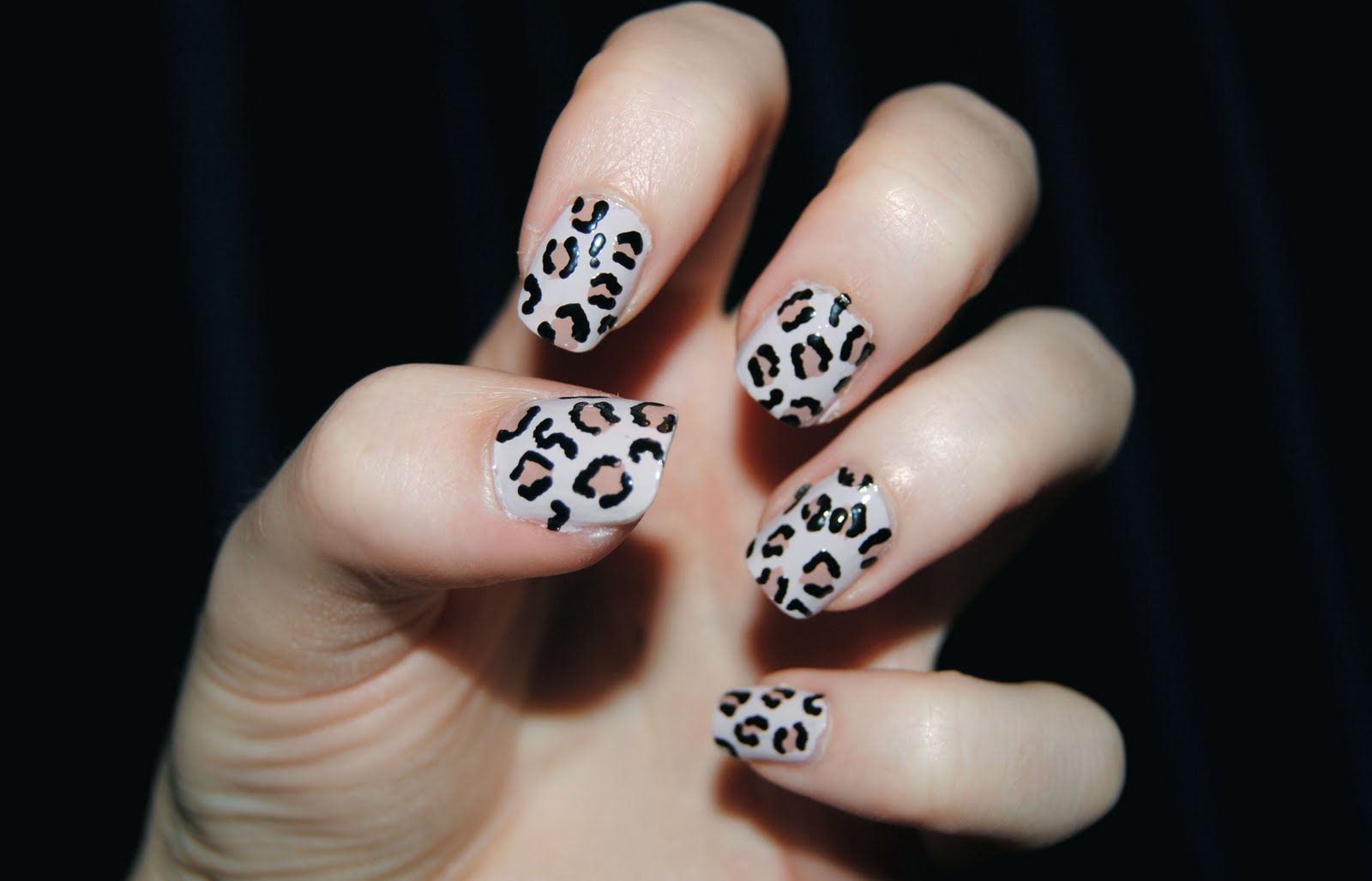 Leopard Print Nails Easy Leopard Print Nails Easy