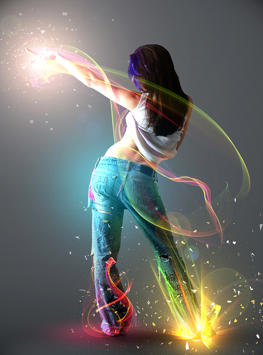 Light Effects Photoshop Tutorials