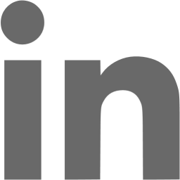 LinkedIn Icon Black and White