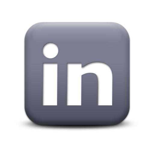 12 Grey LinkedIn Icon Images