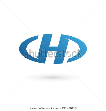 7 H Logo Design Images