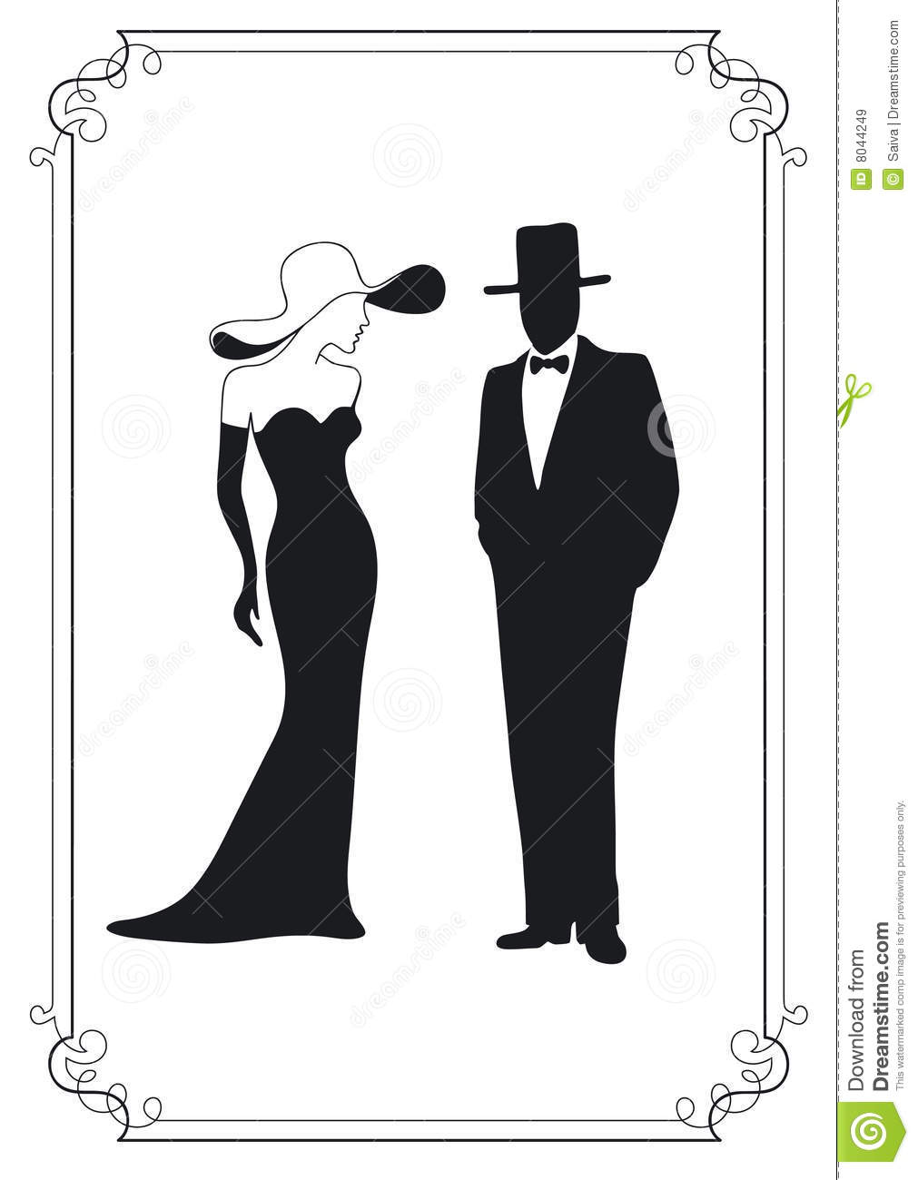 Man and Woman Silhouette