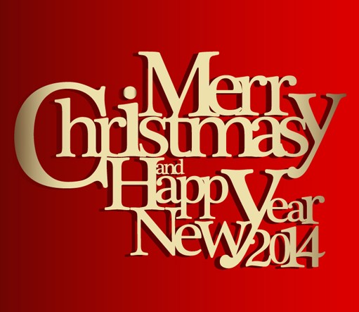 Merry Christmas Free Vector Text Font