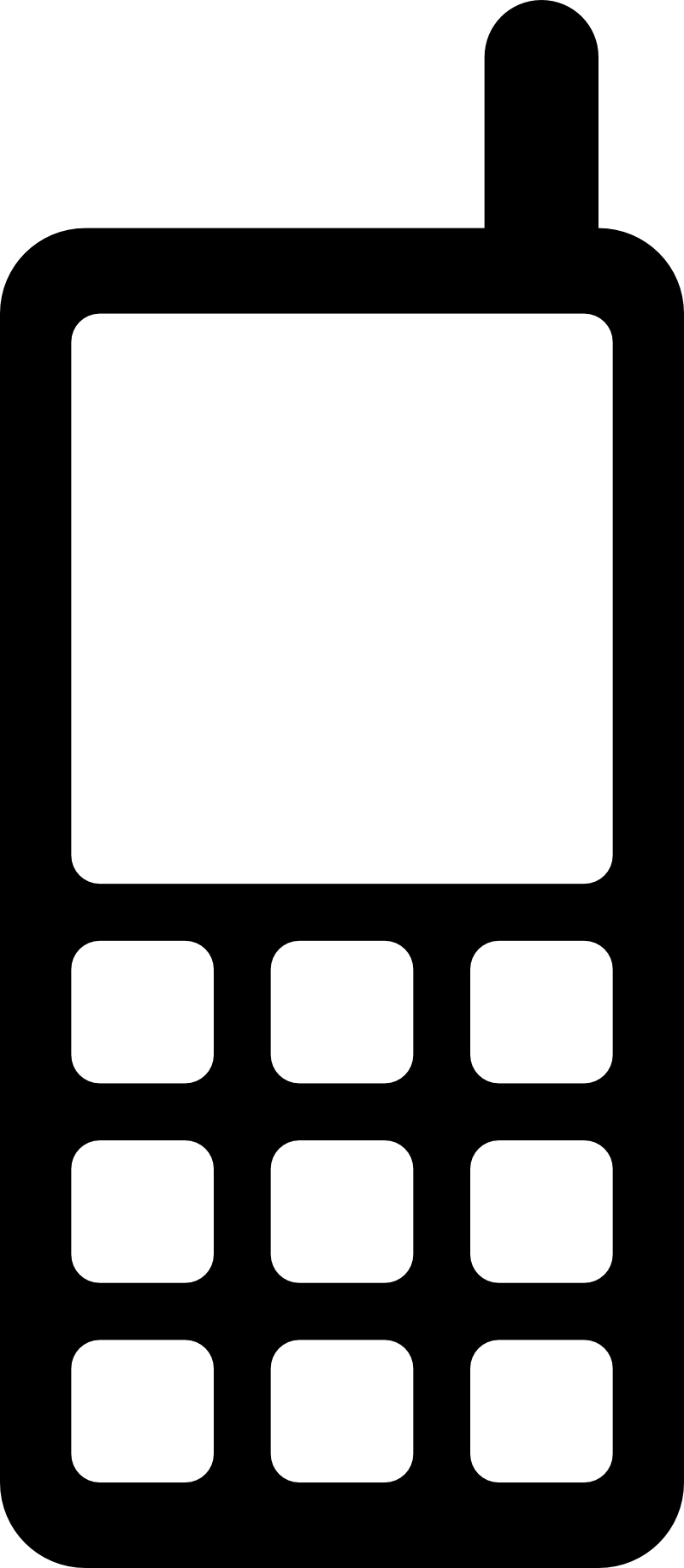 Mobile Phone Icon Symbols Mobile Phone Icon Symbols