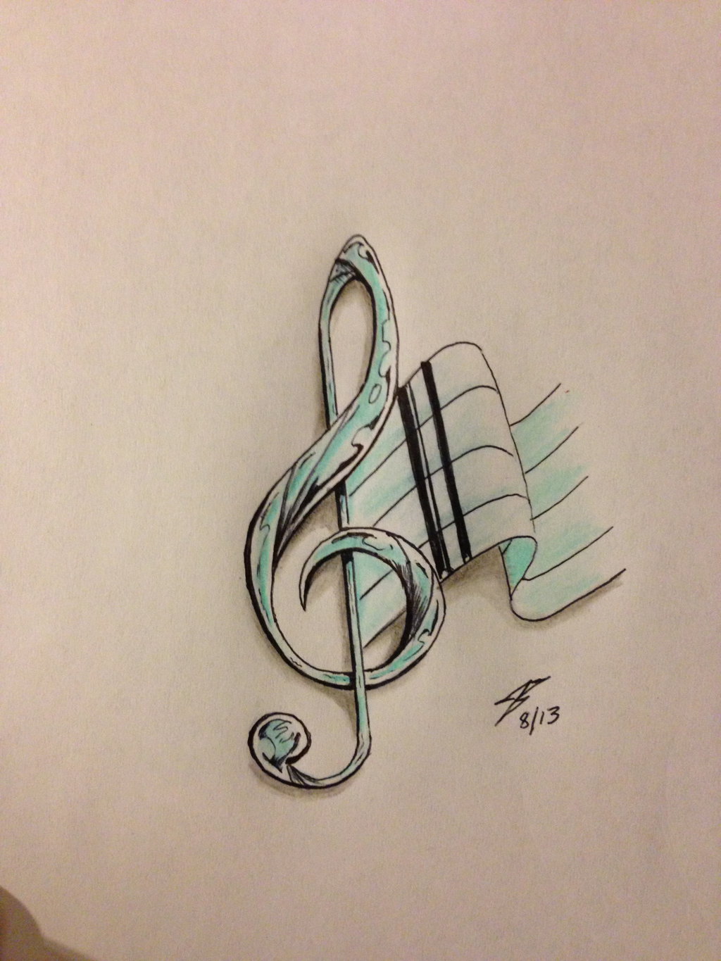 Music Note Tattoo Designs