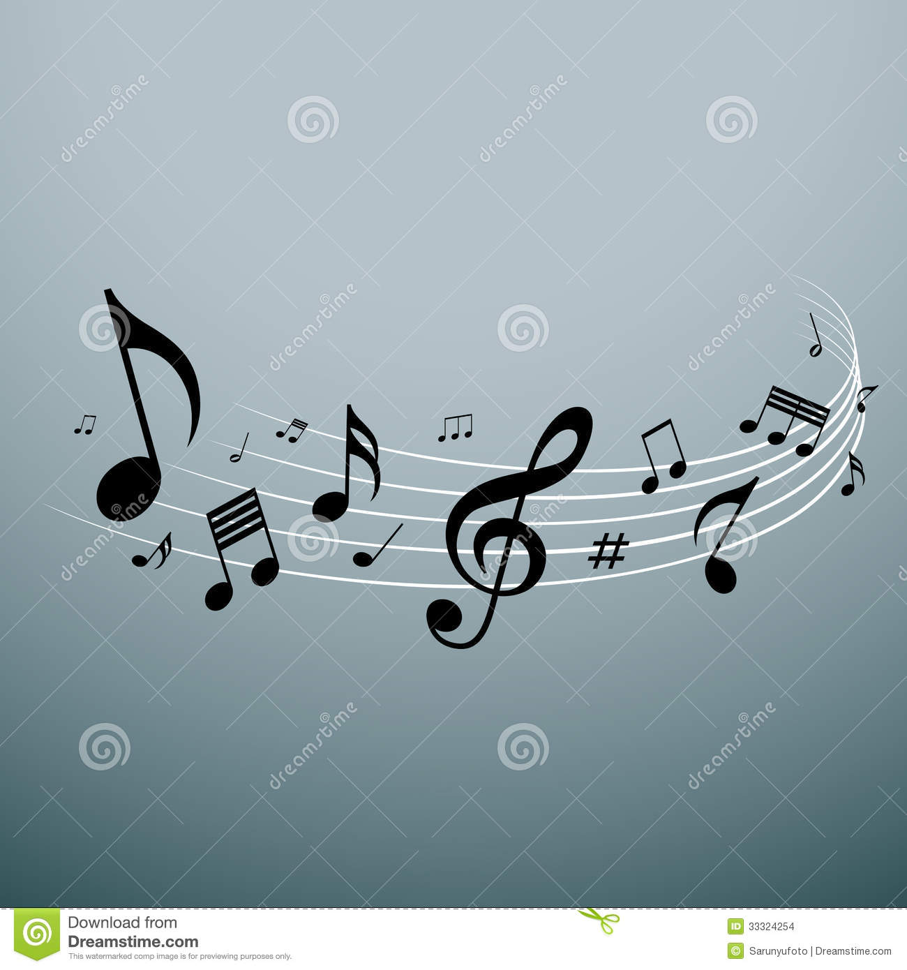 Music Notes Design