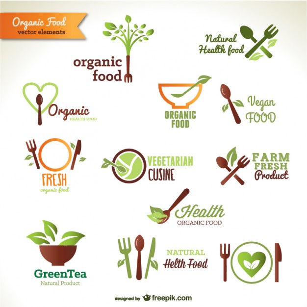 Organic Food Brand Logos