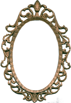 Oval Frame Template