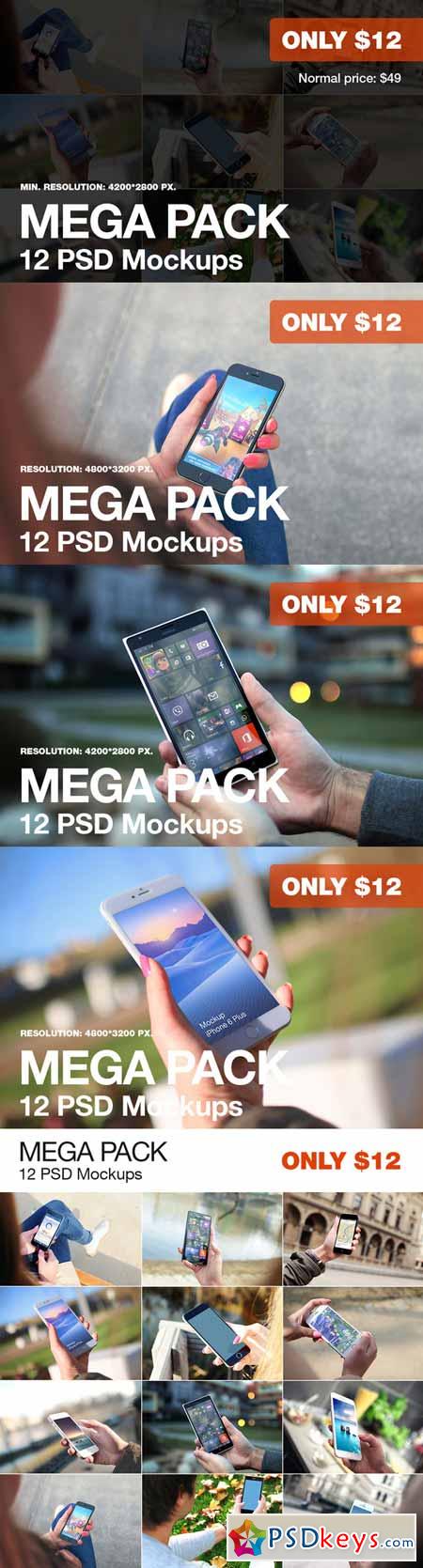 Phone Mockup PSD