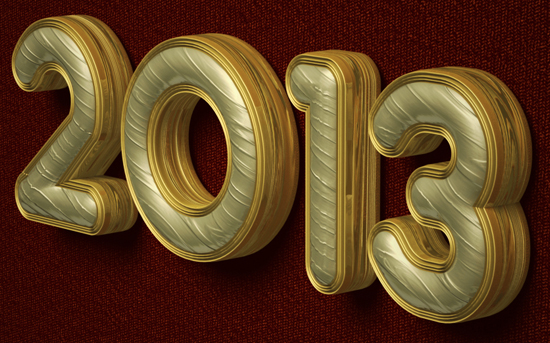 Photoshop CS6 3D Text Effects