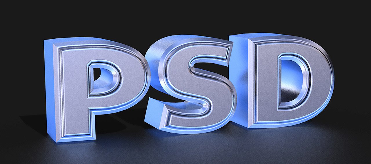 Photoshop CS6 3D Text Tutorial