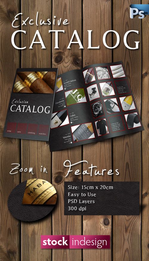 PSD Product Catalog Template PSD Product Catalog Template