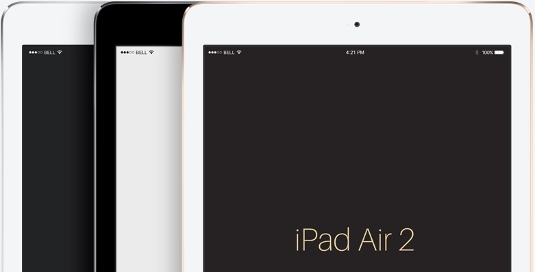 PSD Vector Mockup iPad Air