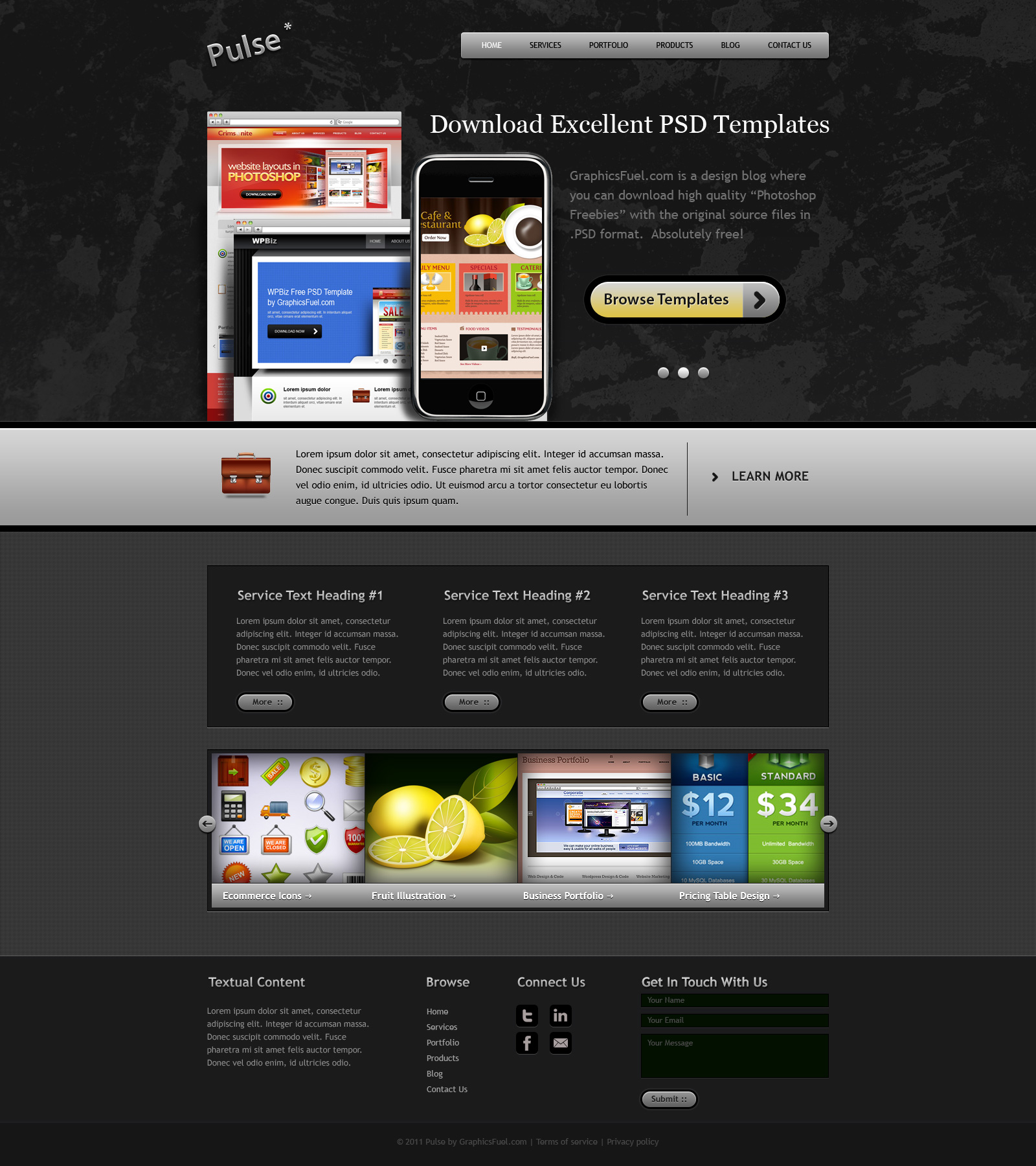 Psd-Website-Template