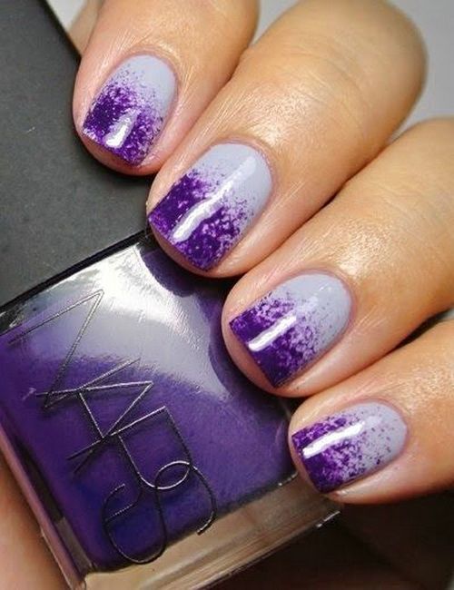 Purple Nail Designs