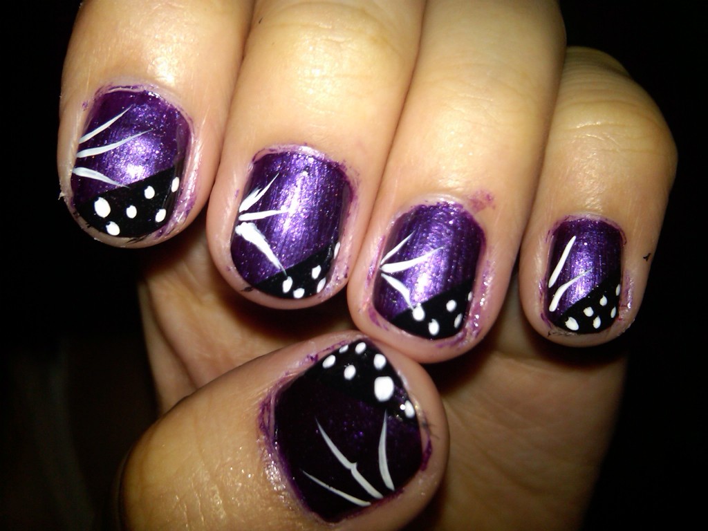 Purple Nail Designs