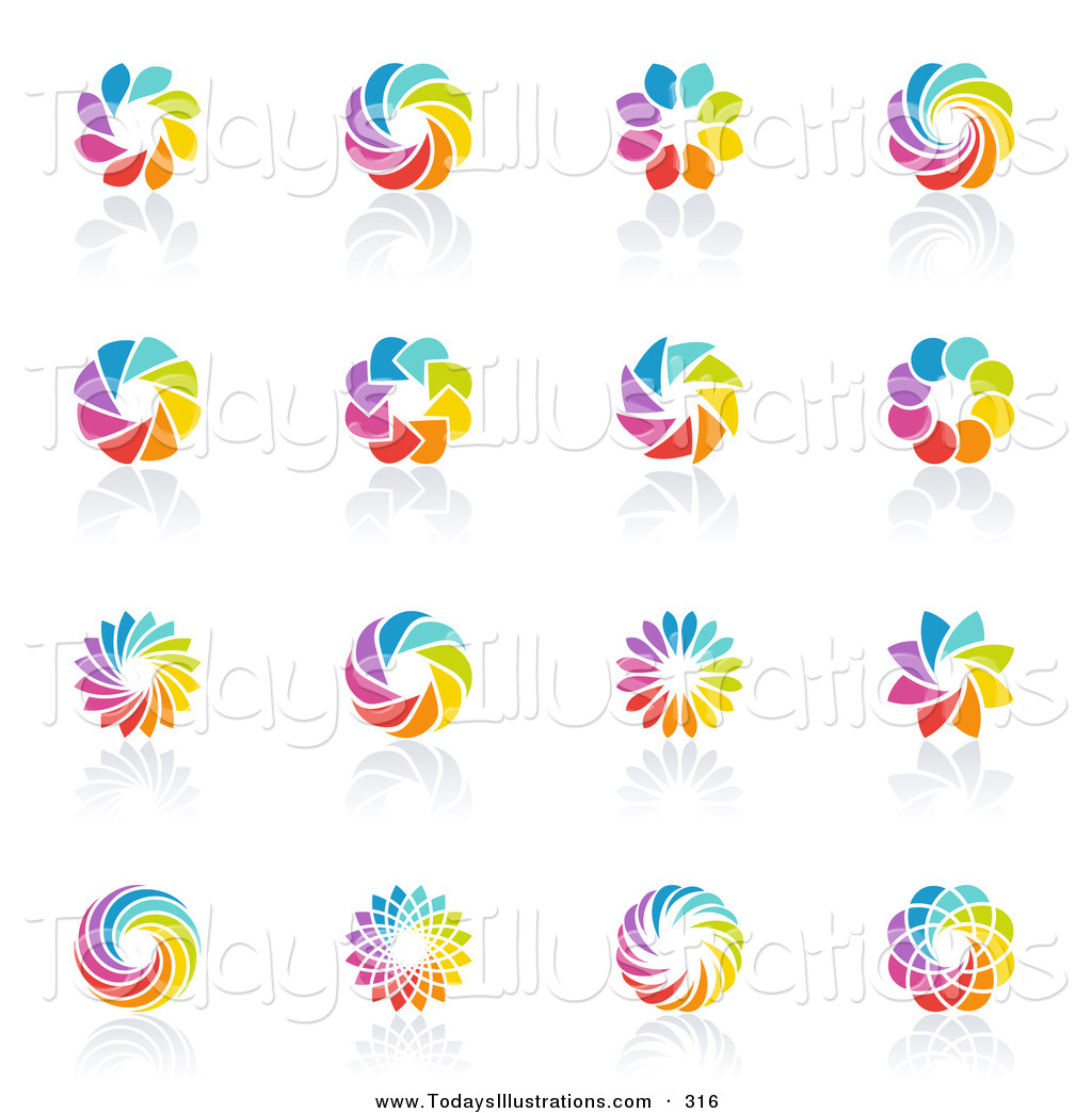 Rainbow Circle Logo