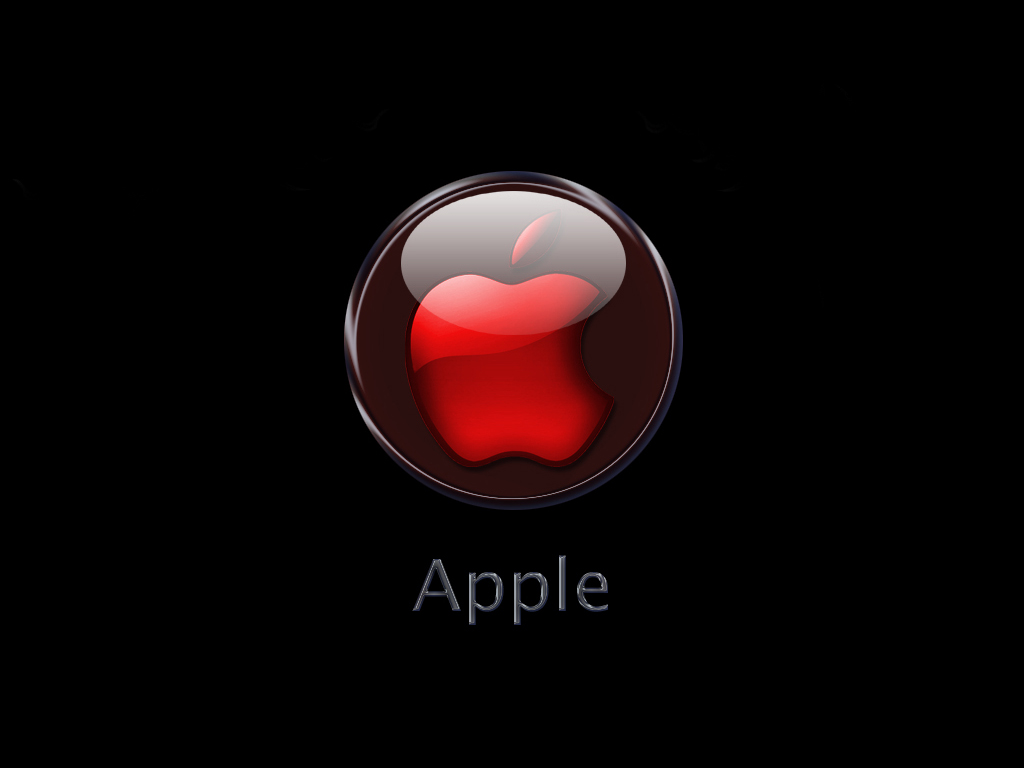 Red Windows Wallpaper Apple Logo