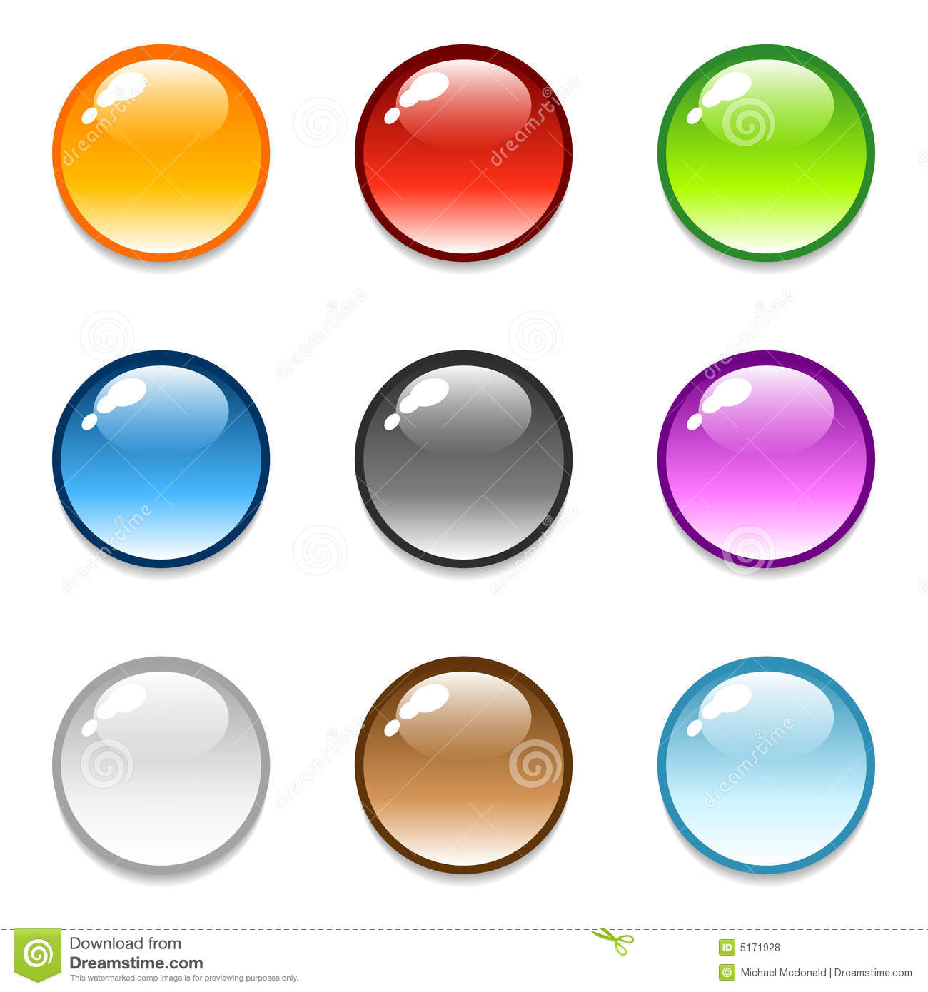 Round Button Icon