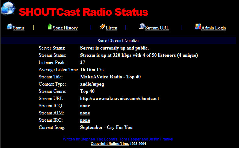 Shoutcast Server Hosting