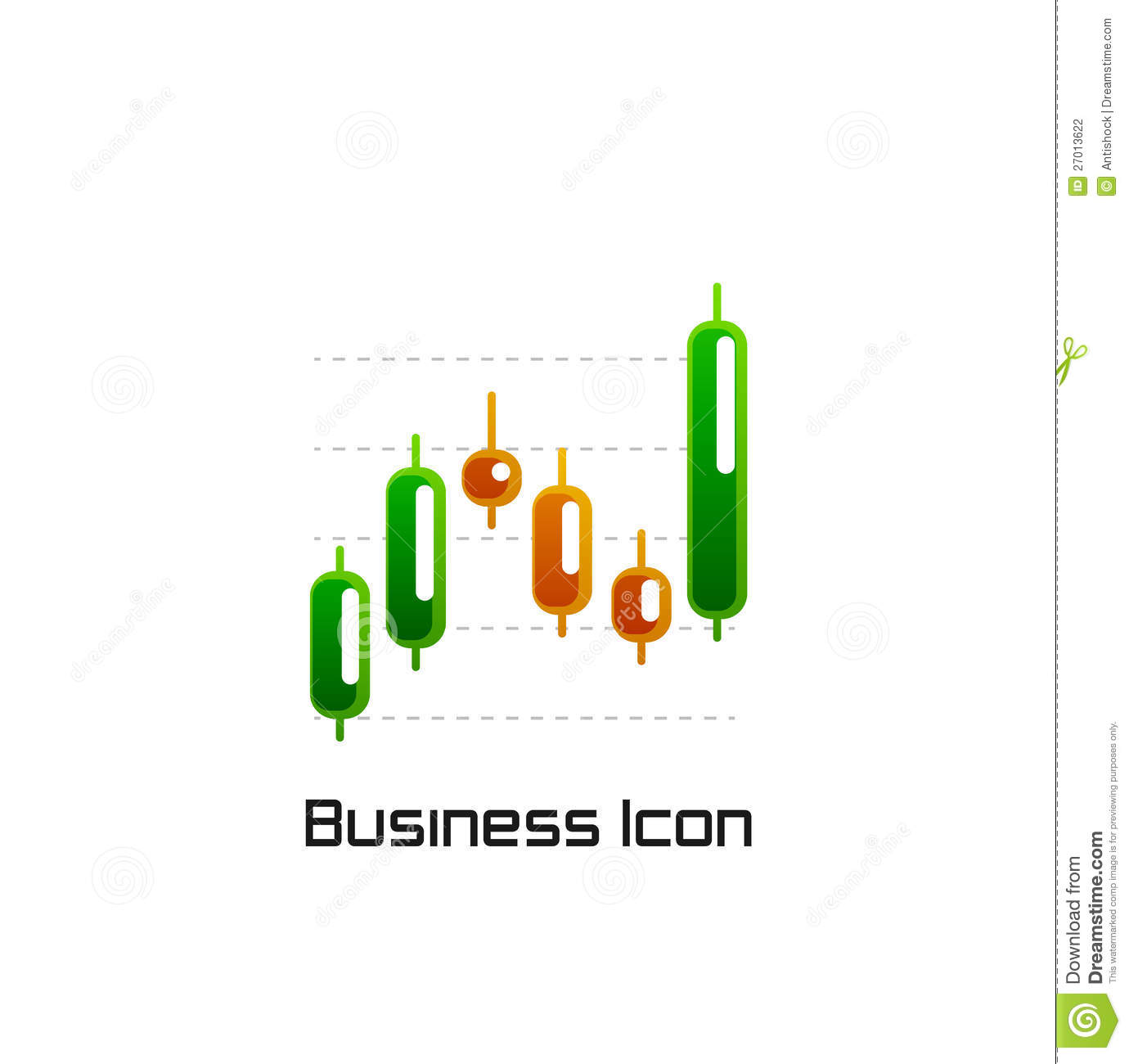 Stock Chart Icon