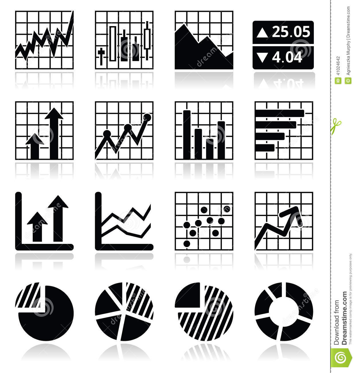 Stock Market Chart Icon