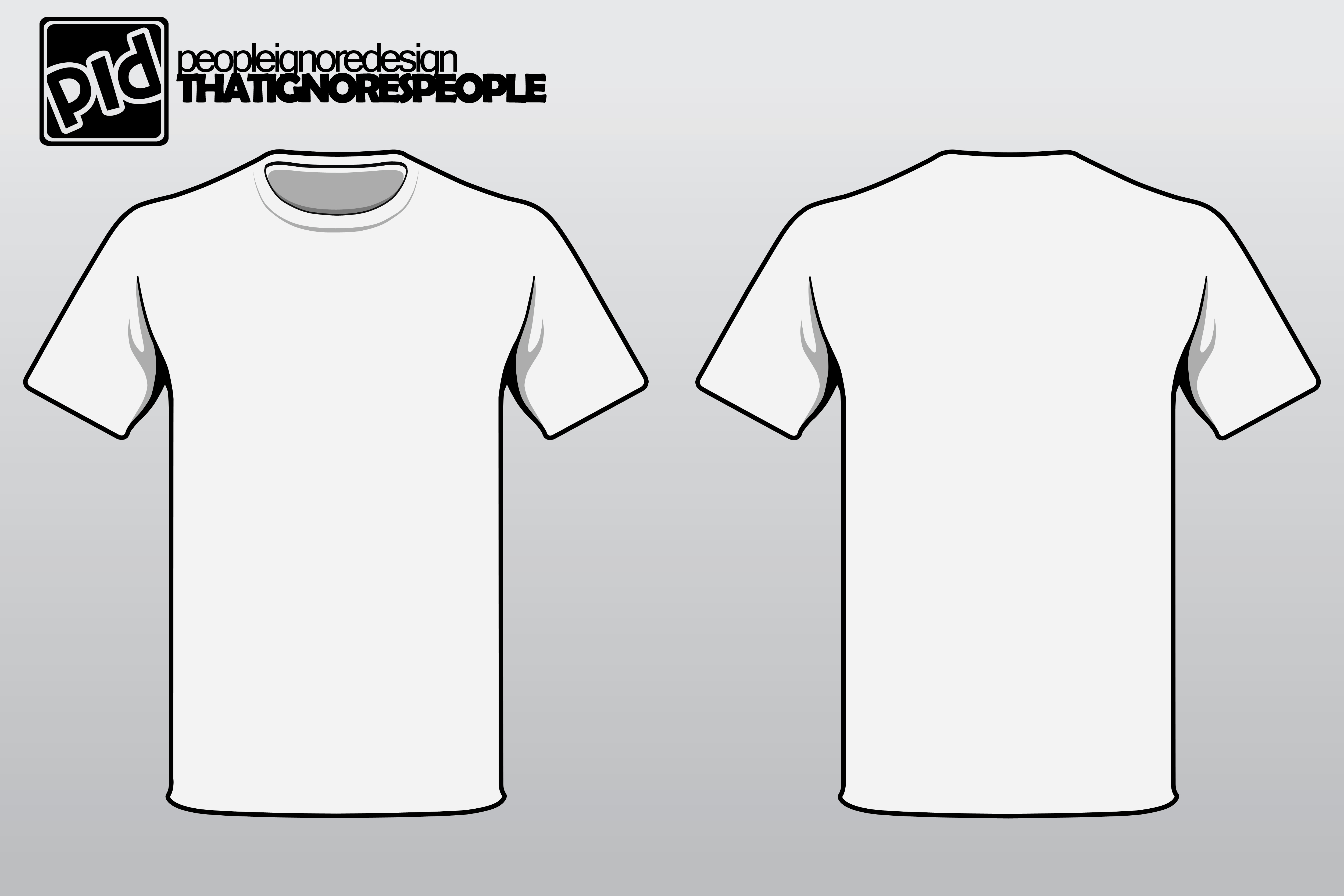 T-Shirt Design Layout