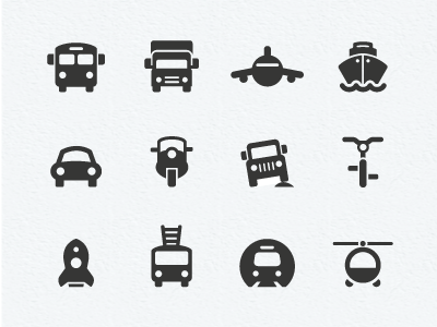 Transportation Icons