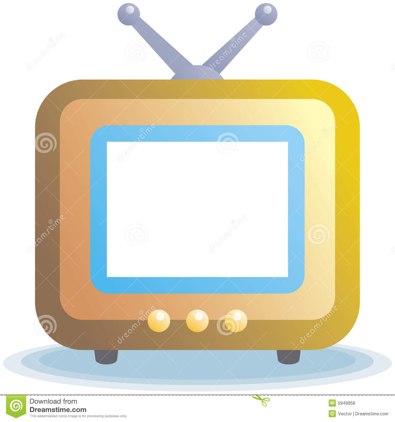 TV Icon Vector