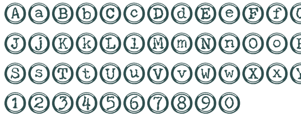 Typewriter Keys Font Typewriter Keys Font