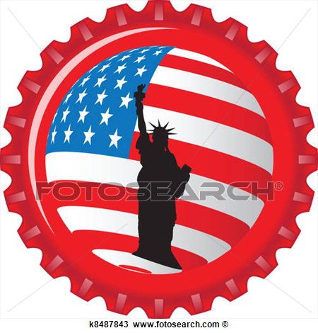 United States Flag Vector Clip Art