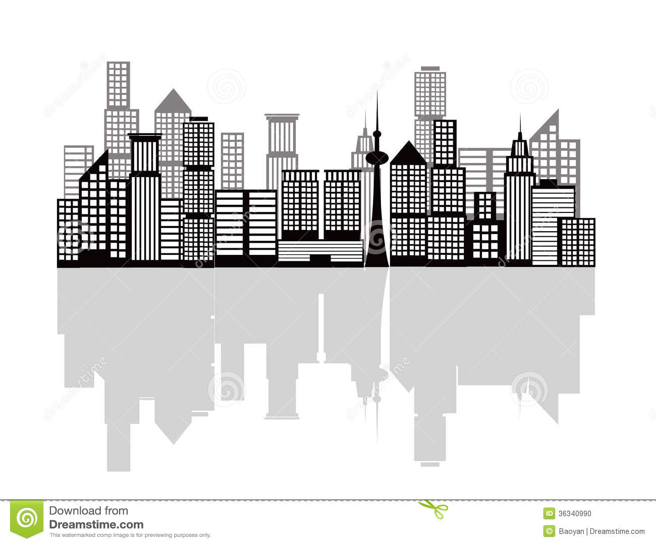 Urban Buildings Icon